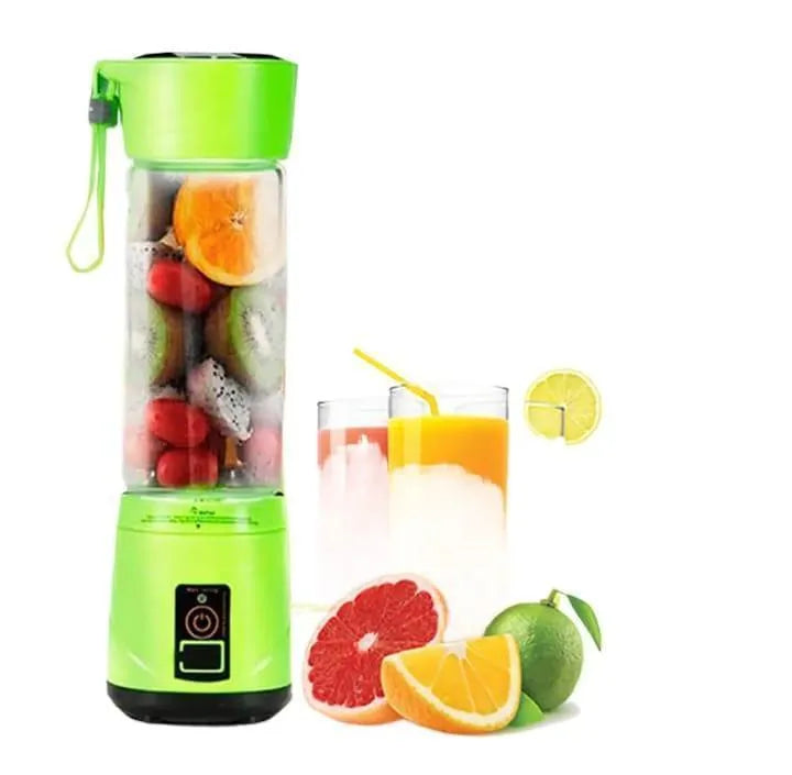 Mini Blender (6 Blade Electric Juicer Machine) Portable &amp; Rechargeable Electric Juicer Blender